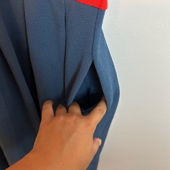 Nwt Lularoe Amelia Colorblock Fit & Flare Dress - Picture 5 of 5